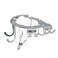 Strong Hand Tools Universal Fit Gas Cylinder Accessory Hanger, 6 Multi-Purpose Hooks, 4-Point Locking, Glove Clip/Cap Hook, Dual-Prong Hook for T-Shaped Tools, Adjustable Opening, GCH160, Strong Hand