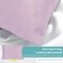 Spasilk Pure Silk Pillowcase, Charmeuse Silk Pillowcase, Hypoallergenic Pillowcase, Queen Sized, Lavender