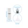 Newzoll 8PCS 5ML Glass Roller Bottles for Essential Oils, Silver