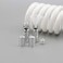 Newzoll 8PCS 5ML Glass Roller Bottles for Essential Oils, Silver