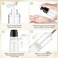 Mirrline 6 Pack 120ML/4oz Airless Pump Bottles Refillable Vacuum Pump Dispenser Plastic Cosmetic Container for Makeup Foundation Moisturizer Shampoo Toiletry