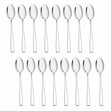 Nicesh 16-Piece Stainless Steel Teaspoon