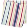 Dii Cotton Napkin Set Machine Washable Everyday Basic, 20X20, Basic Stripe, 4 Count
