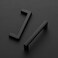Ravinte Matte Black Cabinet Handles Solid Cabinet Pulls, 3 Inch Cc, 40 Pack