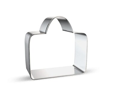 Wjsyshop Briefcase Shape Cookie Cutter