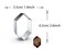 Wjsyshop Magic Stone Gem Shape Cookie Cutter