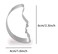 Wjsyshop Moon Shape Cookie Cutter