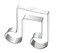 Wjsyshop Musical Eighth Notes Music Note Cookie Cutter Stainless Steel