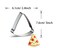 Wjsyshop Pizza Shape Cookie Cutter - A