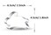 Wjsyshop Running Rabbit Bunny Hare Cookie Cutter