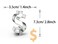 Wjsyshop Us Dollar Sign Shape Cookie Cutter