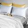 Flxxie 2 Pack Zippered Satin Standard Pillowcases, White
