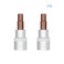 Focmkeas 2PCS 3/8" Drive H6(6mm) Hex Bit Socket, 1.9" Length