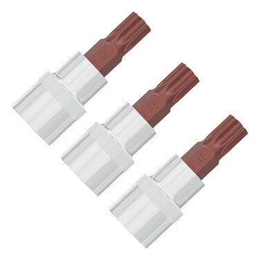 Focmkeas 3PCS 3/8" Drive T45 Torx Bit Socket, 1.9" Length