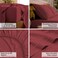 Mellanni Iconic 4-Piece, Ultra Soft Sheet Set (Queen, Brick Red)