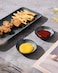 Famiware Ceramic Soy Sauce Dish, 2.1oz Dipping Bowl Set of 6, Deep Forest