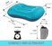 Sunyao 2 Pack Set Ultralight Inflatable Camping Pillows with Compact Pouch Sack Ergonomic Pillow for Neck &amp; Lumbar Support While Camping, Backpacking Hiking