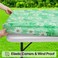 Misaya Rectangle Vinyl Tablecloth 6 Foot Elastic Fitted Table Cover