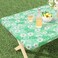 Misaya Rectangle Vinyl Tablecloth 6 Foot Elastic Fitted Table Cover