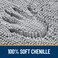 Olanly Bathroom Rugs 36X24, Extra Soft Absorbent Chenille Bath Rugs