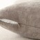 Foindtower Solid Textured Chenille Throw Pillow Covers 22X22, Light Taupe