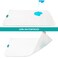 Biloban Changing Pad Liners 5-Pack Waterproof, 28"x15", Flannel, Absorbent
