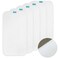 Biloban Changing Pad Liners 5-Pack Waterproof, 28"x15", Flannel, Absorbent