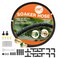 Aiode 1/2" 150 Ft Round Soaker Hose for Garden Lawn Vegetable Tree Watering
