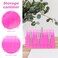 Cabilock 40 Slots Lipstick Organizer Pink Plastic Makeup Display