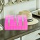 Cabilock 40 Slots Lipstick Organizer Pink Plastic Makeup Display