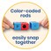 Hand2Mind Spanish Reading Rods Alphabet &amp; Syllables, Ages 3+