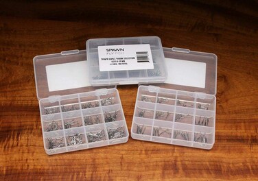 Hareline Spawn Super Shank Selection (9-20MM) 60 Pack