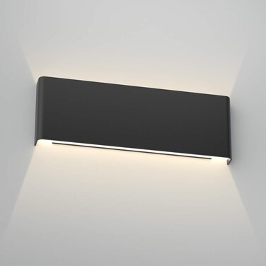 Aipsun 15.7" Modern Vanity Light Black Bathroom Light Fixture Over Mirror