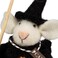 Primitives by Kathy Halloween Camilla Witchy Mouse