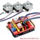 KeeYees Professional 3D Printer Cnc Kit with E-Tutorial - Cnc Shield Expansion Board V3.0 Board A4988 Stepper Motor Driver DC Power Cable Mechanical Switch Endstop with Jumper Caps