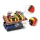 KeeYees Professional 3D Printer Cnc Kit with E-Tutorial - Cnc Shield Expansion Board V3.0 Board A4988 Stepper Motor Driver DC Power Cable Mechanical Switch Endstop with Jumper Caps