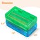 Mr. Pen Plastic Pencil Case Box, 2 Pack, Large Crayon Marker Pen Organizer