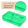 Mr. Pen Plastic Pencil Case Box, 2 Pack, Large Crayon Marker Pen Organizer
