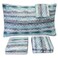 Sweet Home Collection 1500 Supreme Collection Extra Soft Summerset Ocean Vibe Chevron Pattern Sheet Set - Luxury Bed Sheets Set with Deep Pocket Wrinkle Free Bedding, Printed Pattern