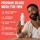 Ocean view deep waves pomade Beard Bath 2-IN-1 Beard Wash & Conditioner, 3.5 Fl Oz