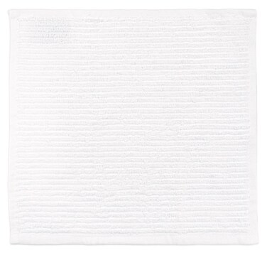 MUkitchen M Kitchen Premium Ridged Terry 100% Cotton Dishcloth Highly-Absorbent Kitchen Dish Towel for Cleaning and Drying Dishes Machine Washable and Reusable (White)