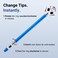 Linfanc 12PCS Stylus Pen for Touchscreen Stylus Pen for Ipad Iphone Android