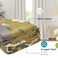 Shesyuki Boho Throw Blanket for Couch Bed, 100% Cotton Soft Rustic Quilt