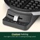 Cuisinart Waffle Maker, 5-Setting Browning Control, Stainless Steel
