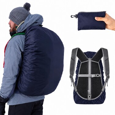 Frelaxy Waterproof Backpack Rain Cover, Pack Covers for Hiking, Travel