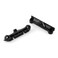 Dgzzi CPU Fan Retainer Bracket 4PCS Black CPU Fan Support Bracket for AM4