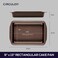 Circulon Symmetry Nonstick Rectangular Cake Pan - Chocolate - 9" X 13