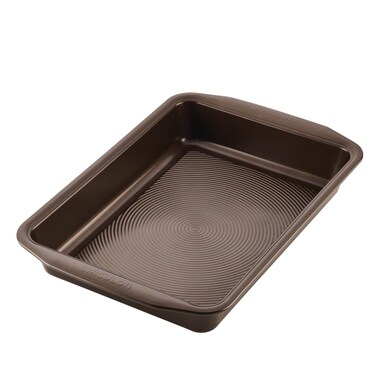 Circulon Symmetry Nonstick Rectangular Cake Pan - Chocolate - 9" X 13