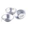 Dnhcll 10 Pieces Aluminum Egg Pie Mold Cupcake Tin Mini Pie Pan Anodized Pie Pan Muffin Cake Mold Baking Cup Pudding Baking Tool
