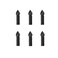 Sovol 6PCS SV06 Plus/SV07/SV07 Plus Hardened Steel High Flow Nozzles